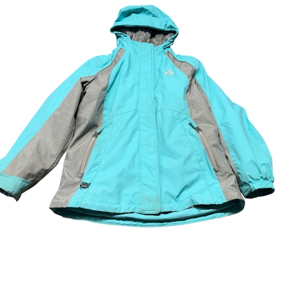 Kids Aqua and Gray Jacket